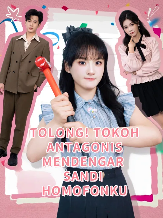 TOLONG! TOKOH ANTAGONIS MENDENGAR SANDI HOMOFONKU